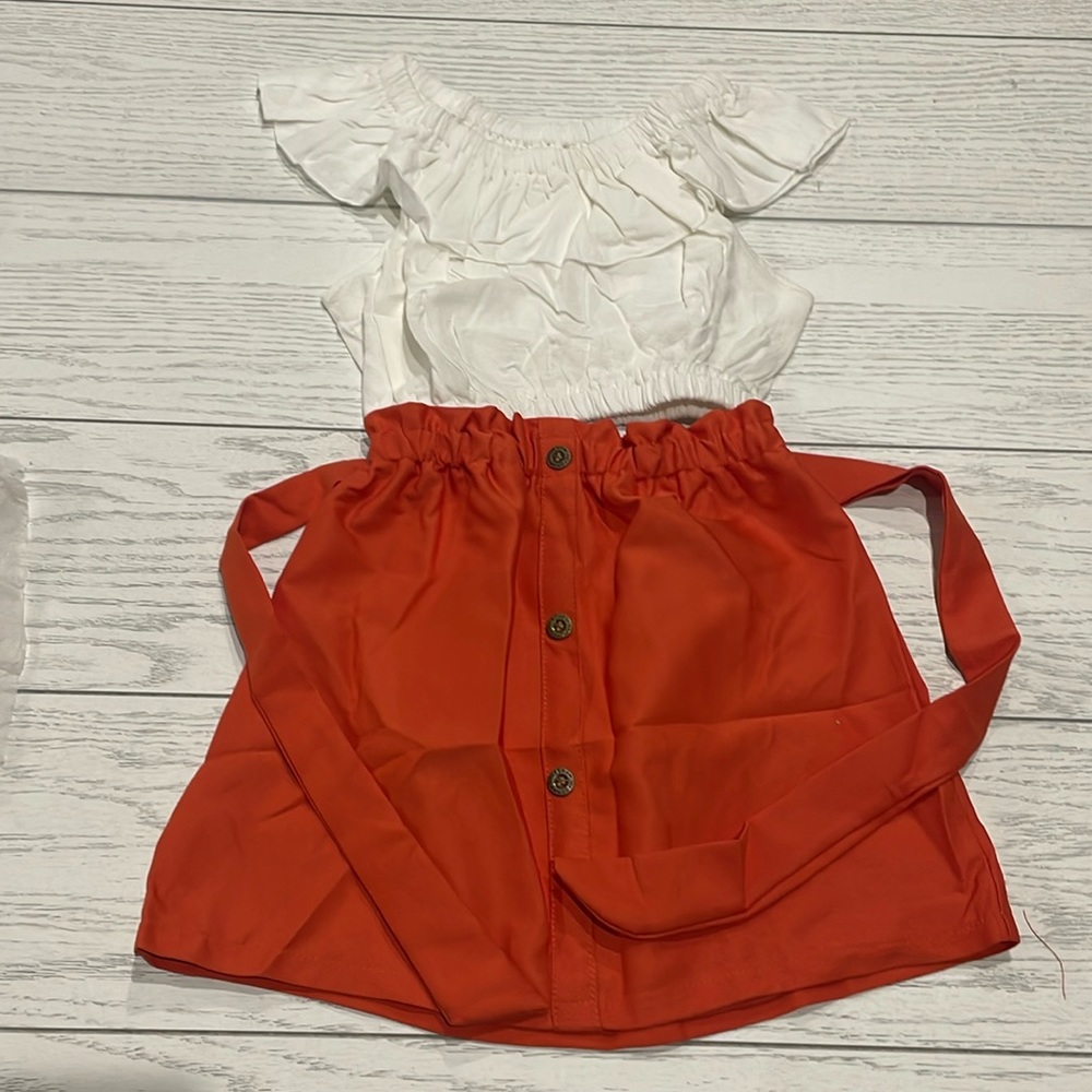 Ruffles & Skirt Set